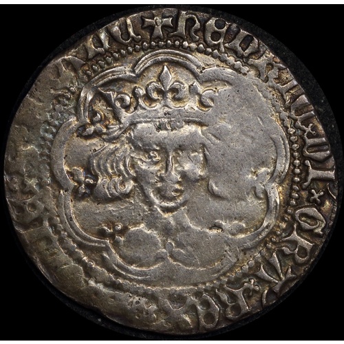 1413 ~ 1422 Silver Groat Henry V cf S# 1764 about Fine