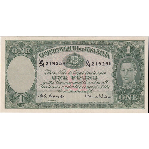 1952 One Pound Coombs/Wilson R32 Very Fine