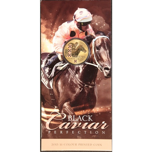 2013 1 Dollar Uncirculated Coin Black Caviar