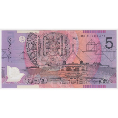 1998 $5 Note Macfarlane/Evans R218c Uncirculated