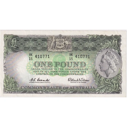 1961 One Pound Coombs/Wilson R34B Extremely Fine