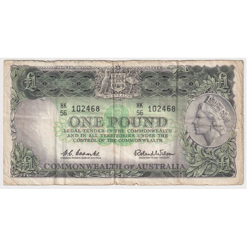 1961 One Pound Coombs/Wilson R34B Very Good
