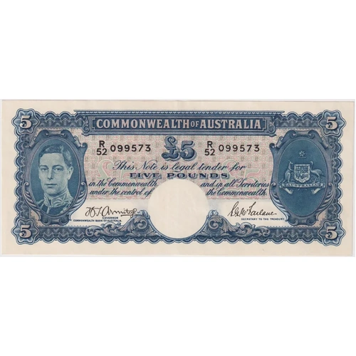 1942 Five Pound Armitage/McFarlane R46 about EF