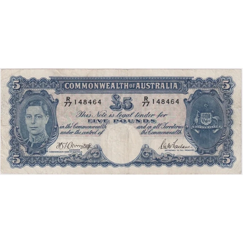 1942 Five Pound Armitage/McFarlane R46 Fine