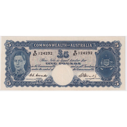 1949 Five Pound Coombs/Watt R47 Extremely Fine