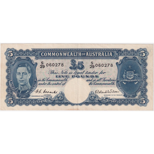 1952 Five Pound Coombs/Wilson R48 Extremely Fine