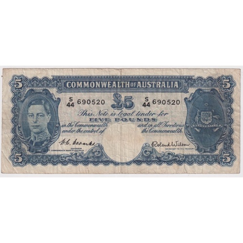 1952 Five Pound Coombs/Wilson R48 Fine