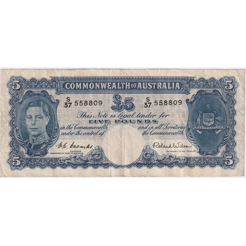 1952 Five Pound Coombs/Wilson R48 Very Fine