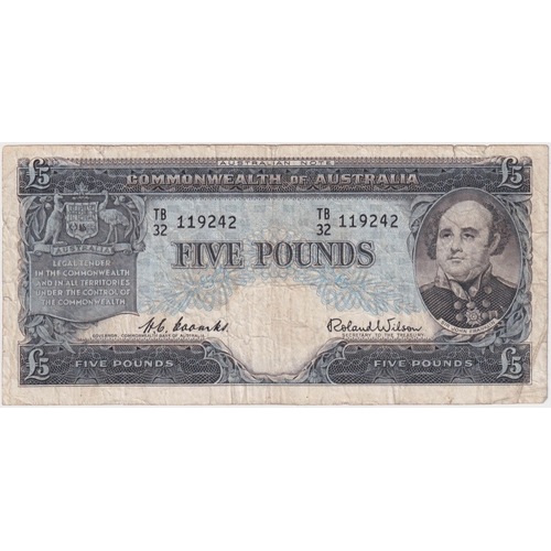 1954 Five Pound Coombs/Wilson R49 Very Good