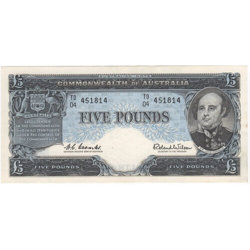 1960 Five Pound Coombs/Wilson R50 good EF