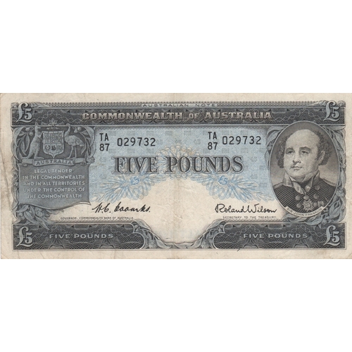 1960 Five Pound Coombs/Wilson R50 Very Fine