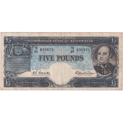 1960 Five Pound Coombs/Wilson R50 Very Good