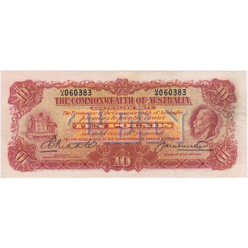 1927 Ten Pound Riddle/Heathershaw R55 about VF