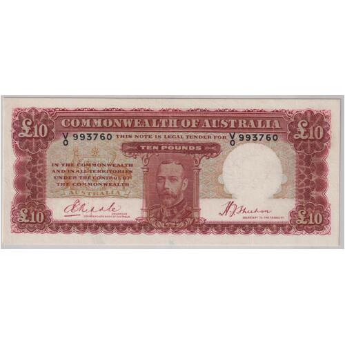 1934 Ten Pound Riddle/Sheehan R57 PMG VF25