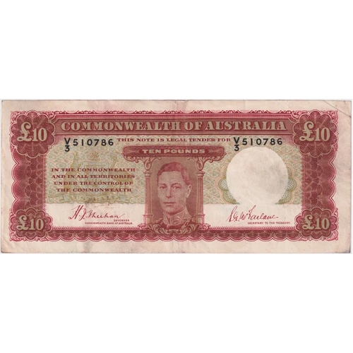 1940 Ten Pound Sheehan/McFarlane R58 Fine