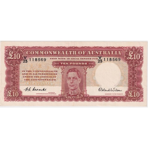 1952 Ten Pound Coombs/Wilson R61 good EF