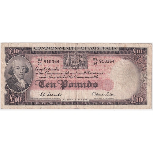 1954 Ten Pound Coombs/Wilson R62 Very Good