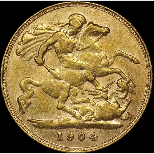 1906 M Edward VII Half Sovereign PCGS AU58 | Sterling & Currency
