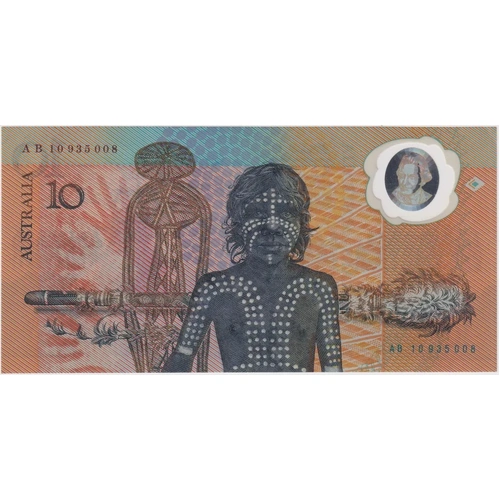 1988 $10 Note Bicentennial 1st issue AB 10 First Prefix Johnston/Fraser R310AF Extremely Fine