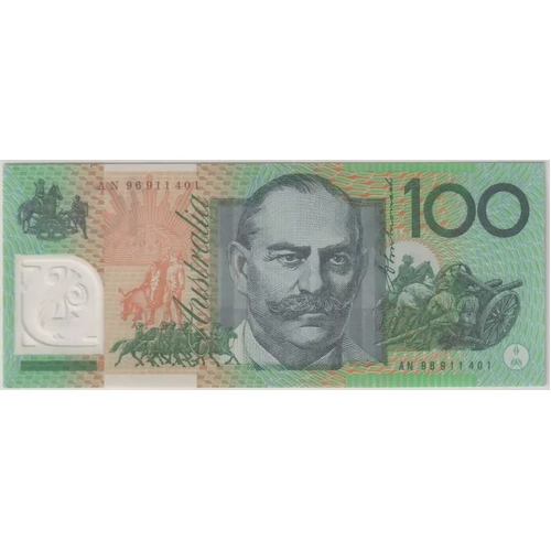 1996 $100 Test Note Fraser/Evans AN96 First Prefix R616tF PCGS 64 PPQ