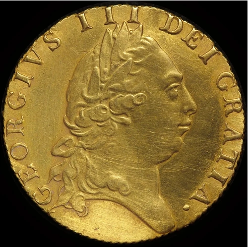 1792 Gold Guinea George III S# 3729 about VF