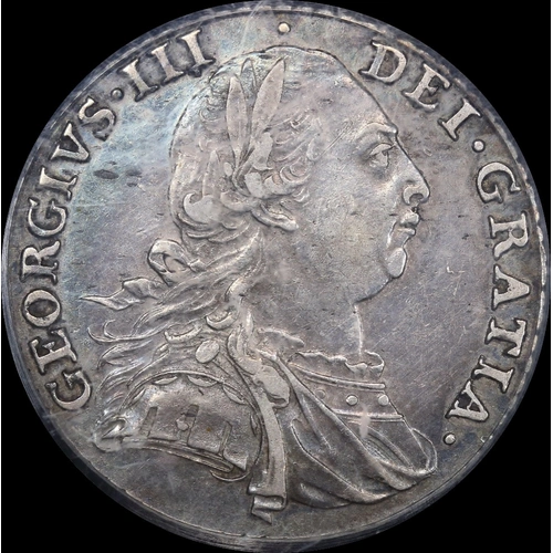 1787 Silver Shilling George III S#3743 With Semee PCGS XF40