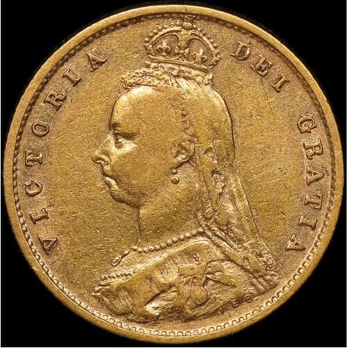1893 Melbourne Jubilee Head Half Sovereign Very Fine