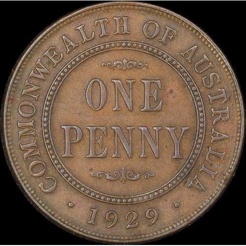 1929 Penny about EF