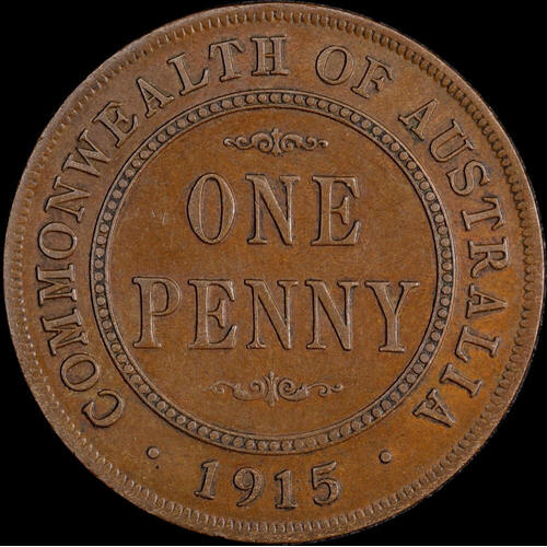 1915 Penny Extremely Fine