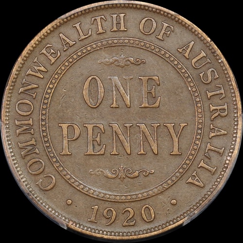 1920 Penny Double Dot PCGS XF40