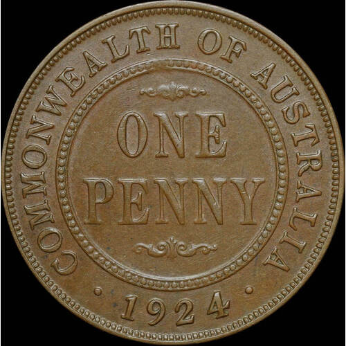 1924 Penny good EF