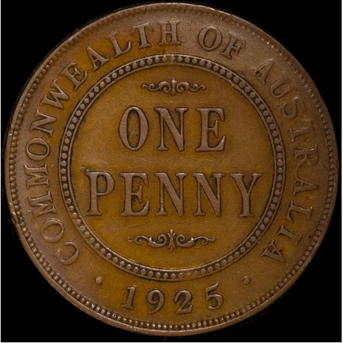 1925 Penny about VF