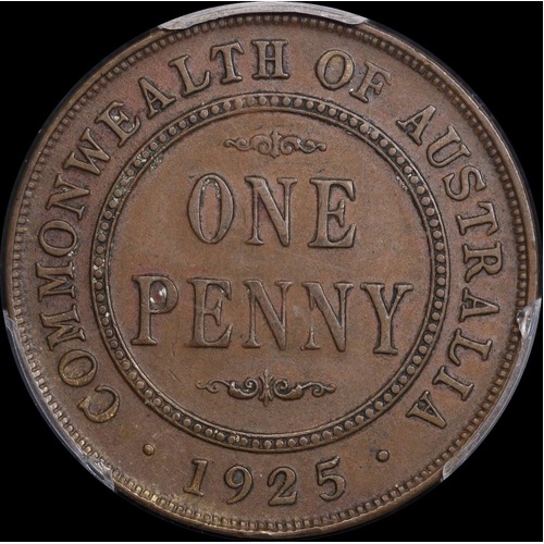 1925 Penny PCGS XF45