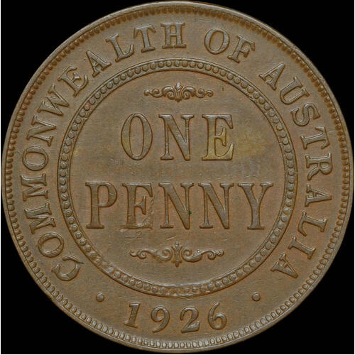 1926 Penny about EF