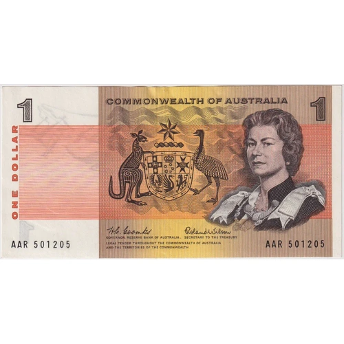 1966 $1 Note Coombs/Wilson R71 Uncirculated