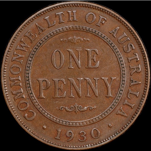 Australia 1930 Penny PCGS VF35