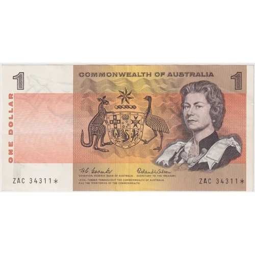 1966 $1 Star Note Coombs/Wilson R71s Extremely Fine