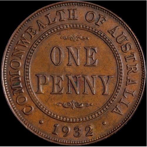 1932 Penny good EF