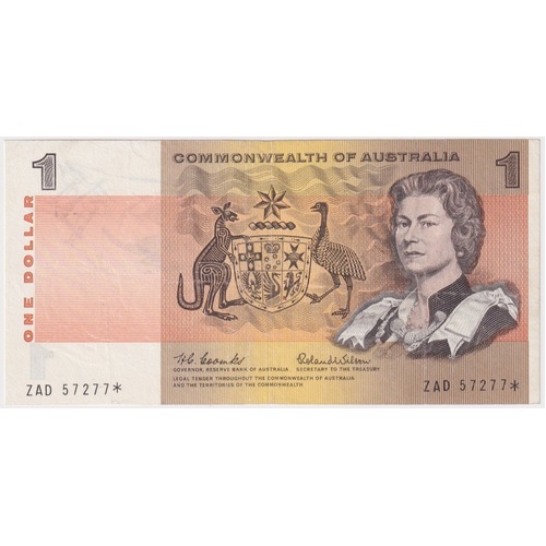 1966 $1 Note Star Note Coombs/Wilson R71S good VF