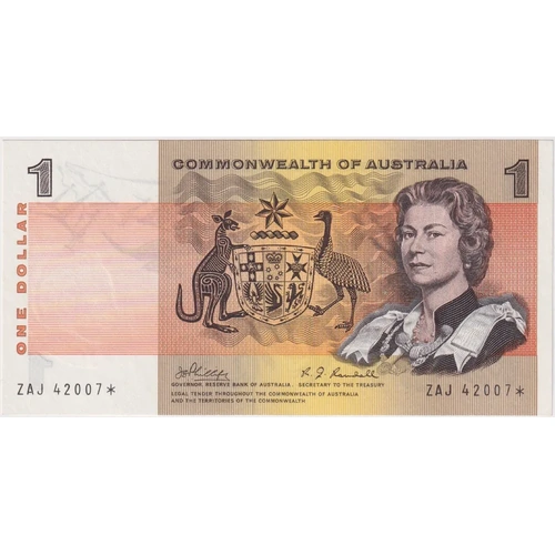 1969 $1 Note Star Note Phillips/Randall R73S good EF