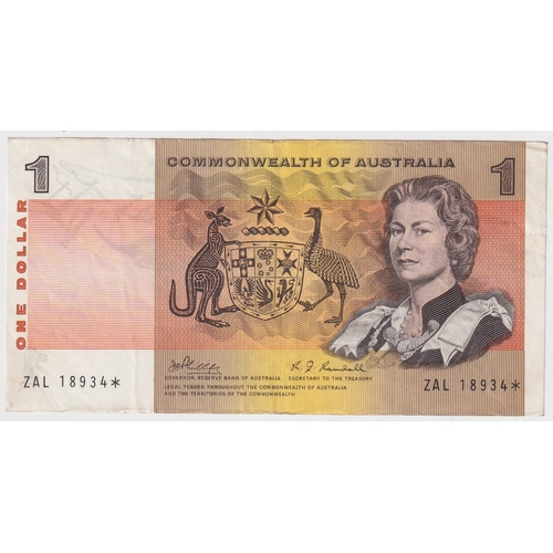 1969 $1 Star Note Phillips/Randall R73s good VF