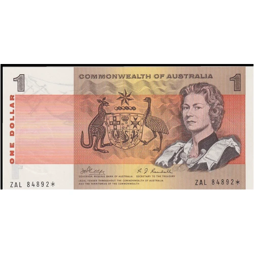 1969 $1 Note Star Note Phillips/Randall R73S Uncirculated