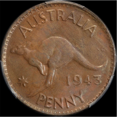 1943-Y Penny Choice Unc (PCGS MS63BN)