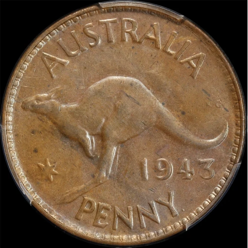 1943-Y Penny Uncirculated (PCGS MS62BN)