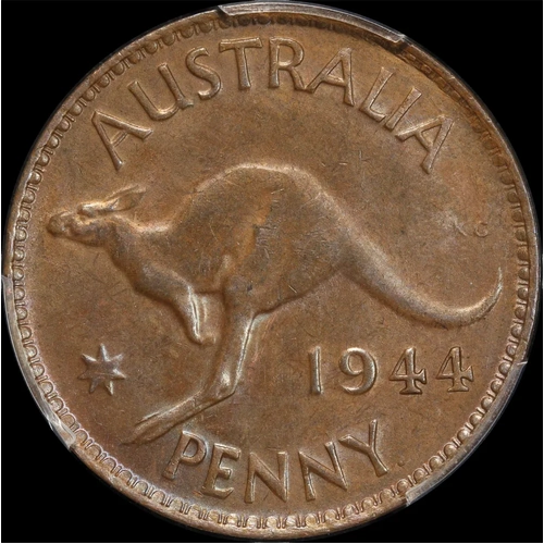 1944-Y Penny Uncirculated (PCGS MS62BN)