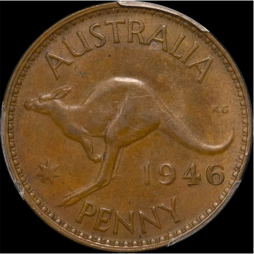 1946 Penny PCGS AU55