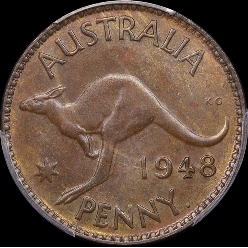 1948-Y Penny Perth Mint Choice Unc (PCGS MS63BN)