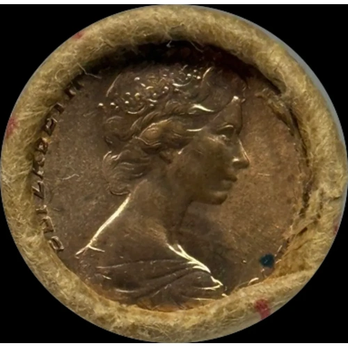 1973 One Cent RAM Mint Roll Heads Heads