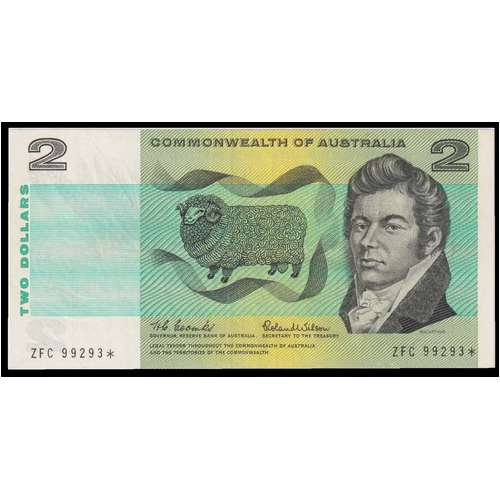 1966 $2 Note Star Note Coombs/Wilson R81S Very Fine