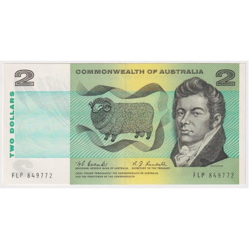 1967 $2 Note Coombs/Randall R82 Uncirculated